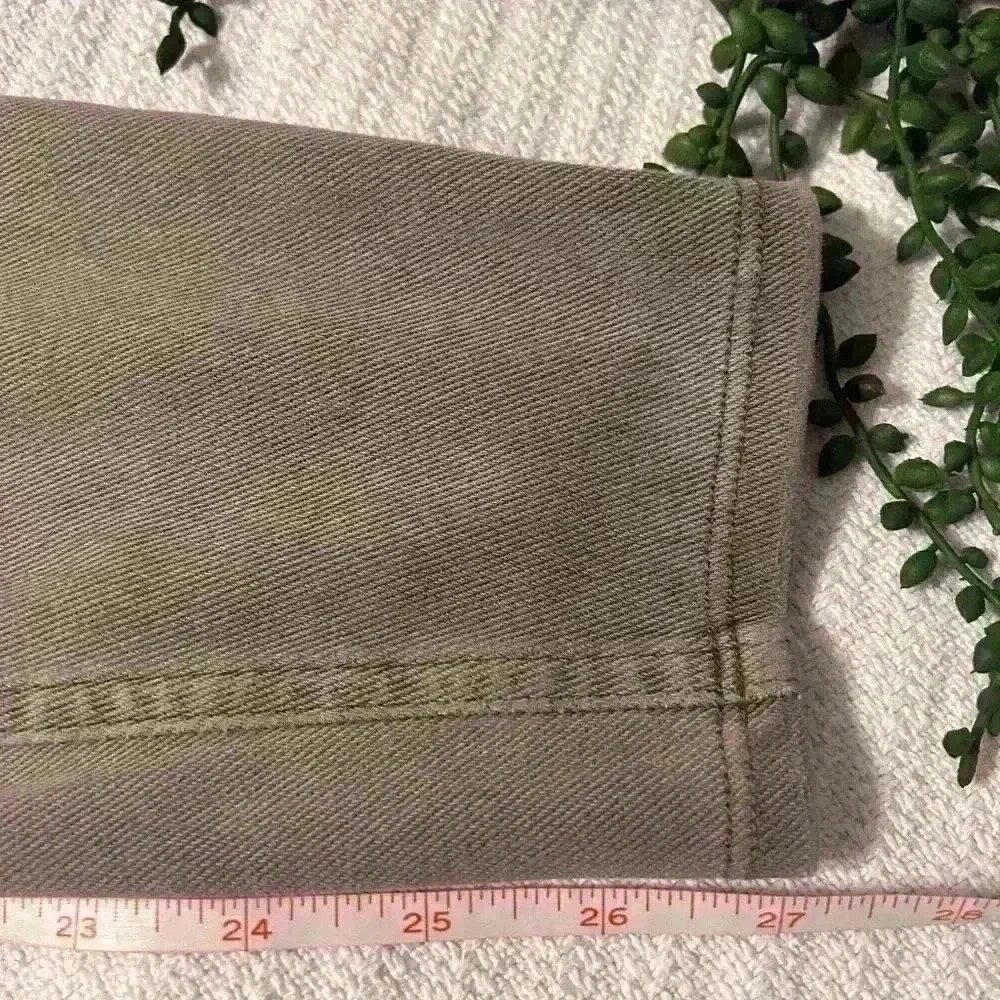 Spanx Gray Denim Pull On Jeans Control Top Shaping Jeggings Size Medium - Picture 7 of 7